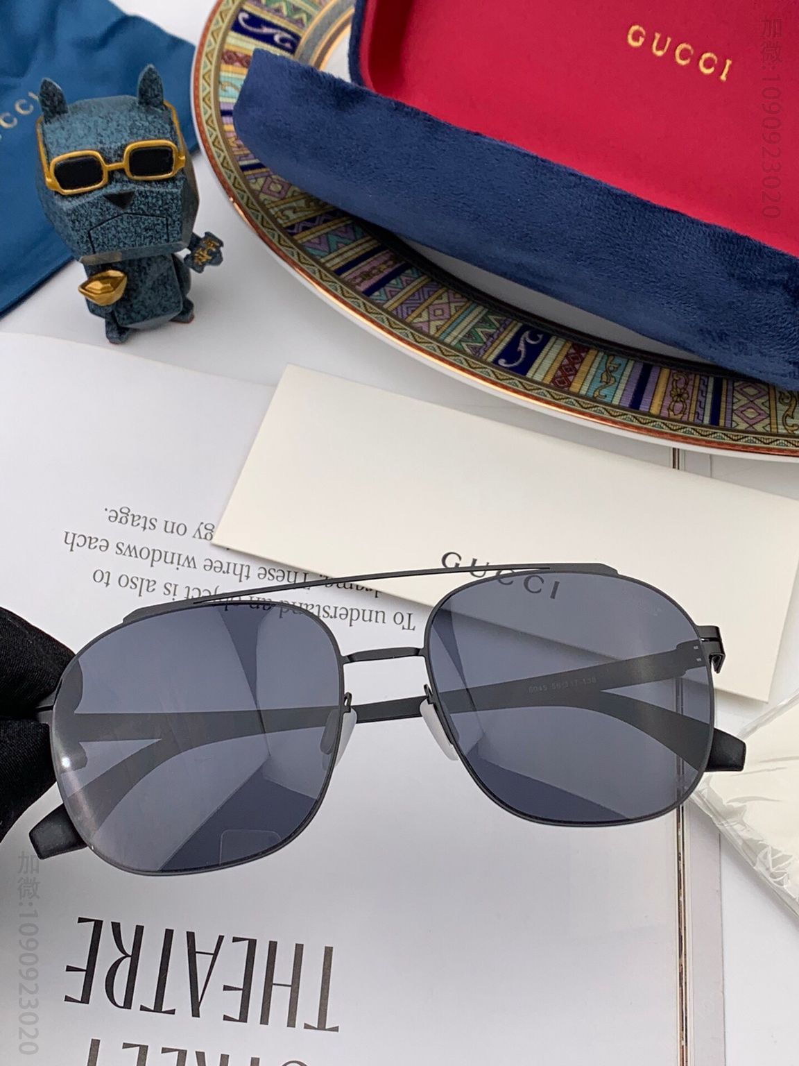 GUCCI古驰高清尼龙镜片情侣款太阳眼镜
