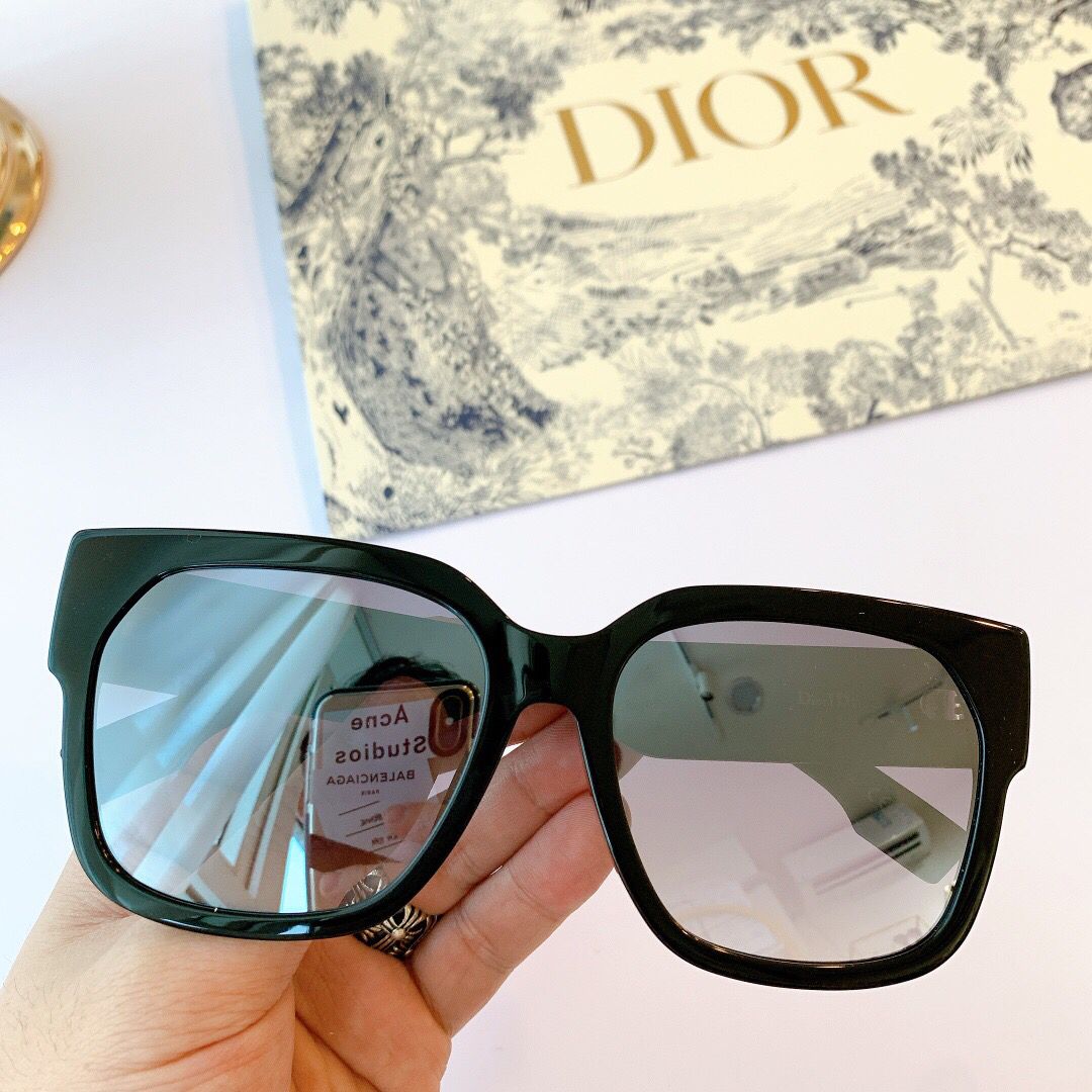 Dior迪奥20年新款方形男女通用太阳眼镜