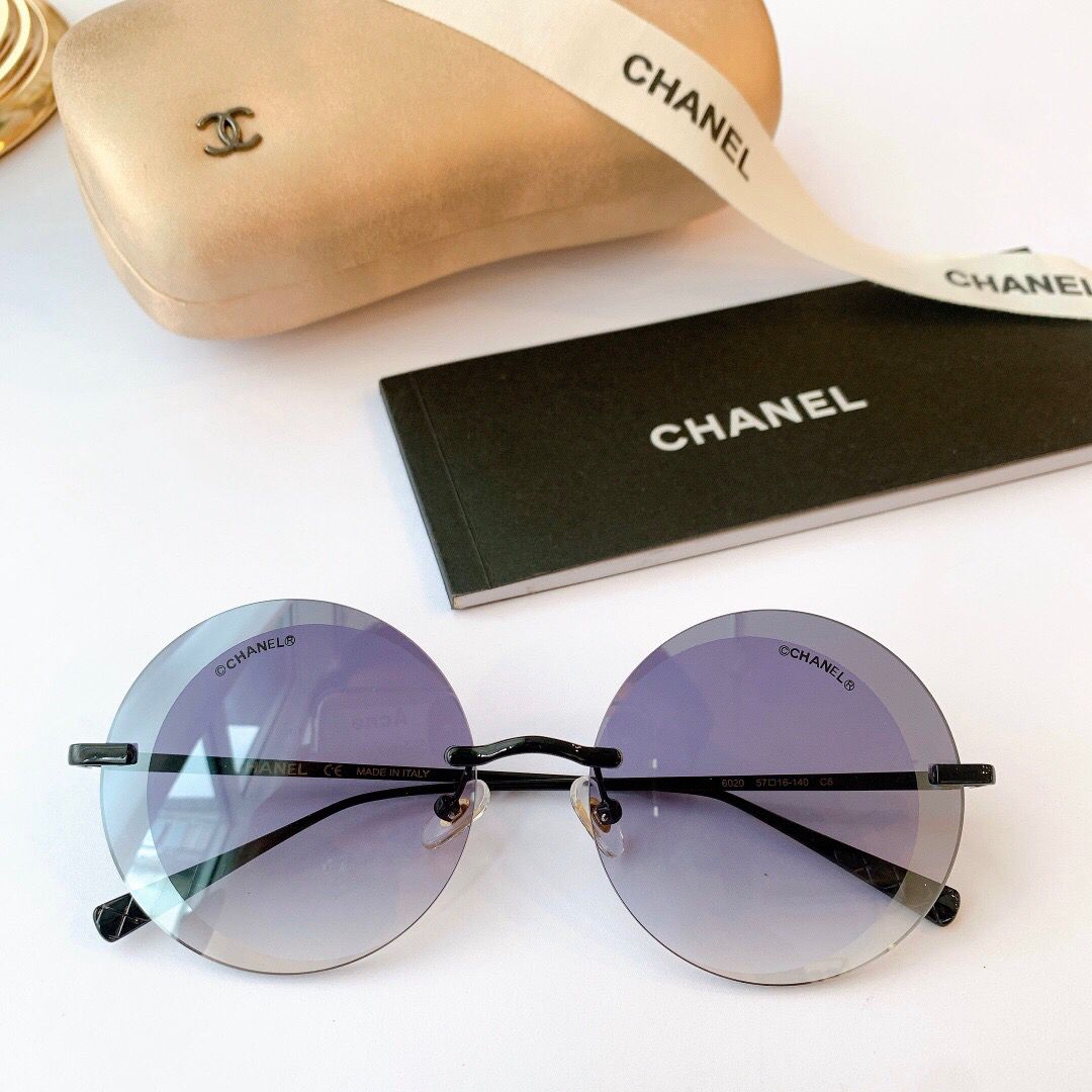 CHANEL香奈儿新品高品质超轻无框时尚太阳眼镜
