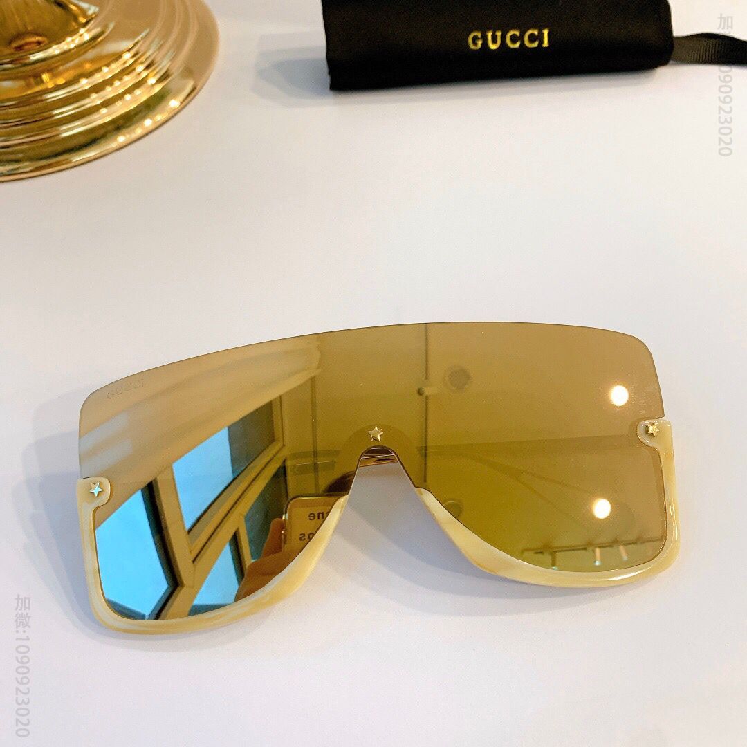 GUCCI古驰新品星星装饰设计男女通用方框风镜