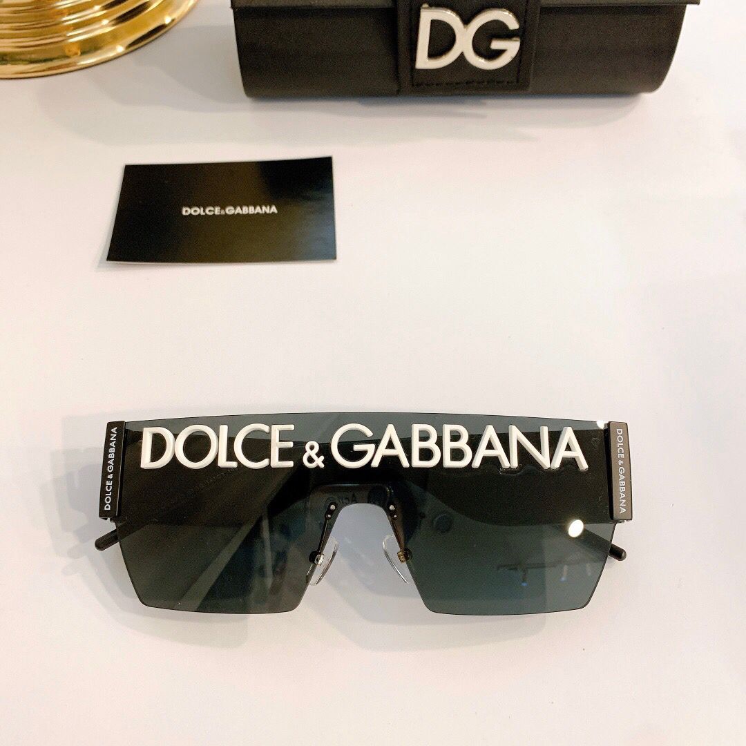 DOLCE&GABBANA DG大Logo男女通用太阳眼镜