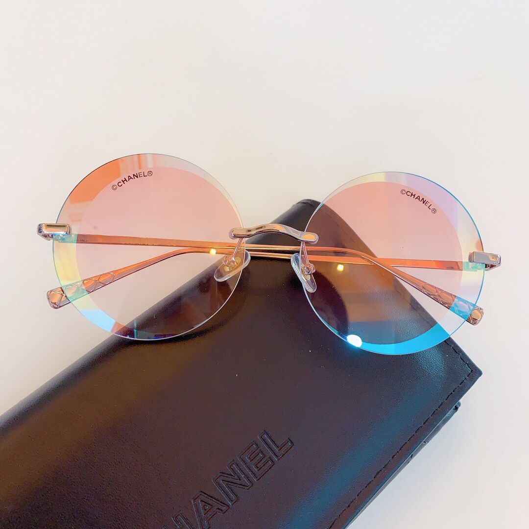 CHANEL香奈儿新品高品质超轻无框时尚太阳眼镜