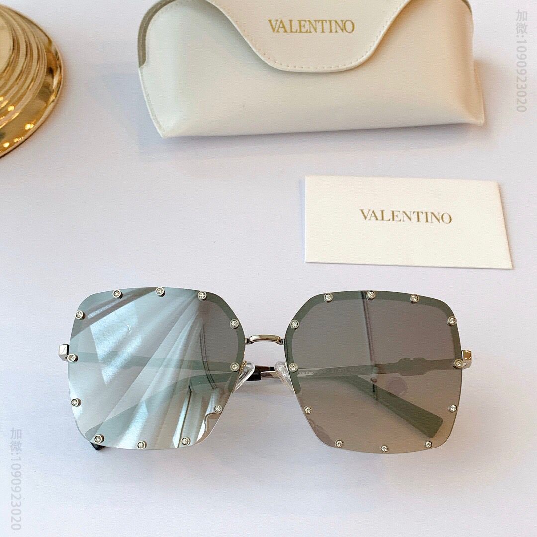 VALENTINO华伦天奴满钻奢华方形女士太阳眼镜