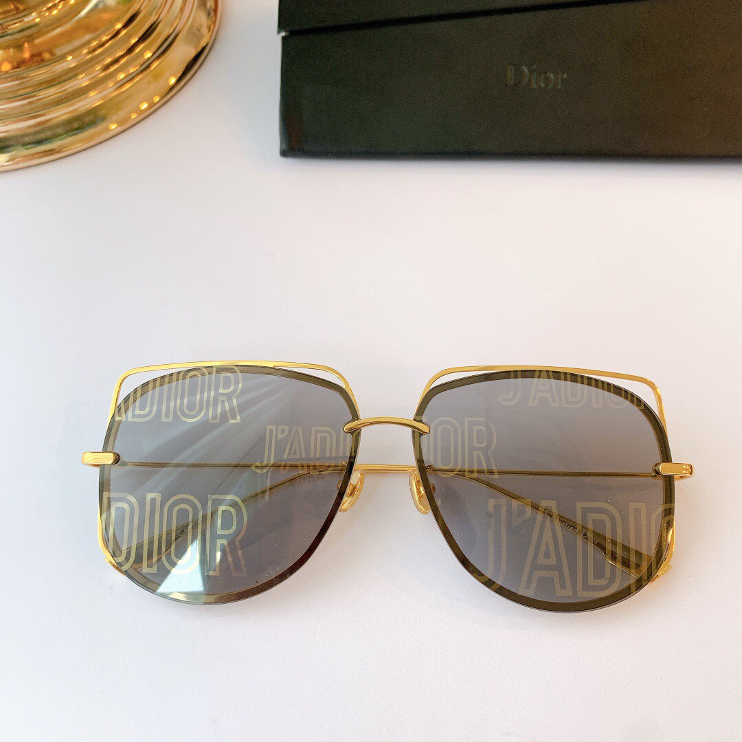 Dior迪奥超轻镂空大框细边男女通用太阳眼镜
