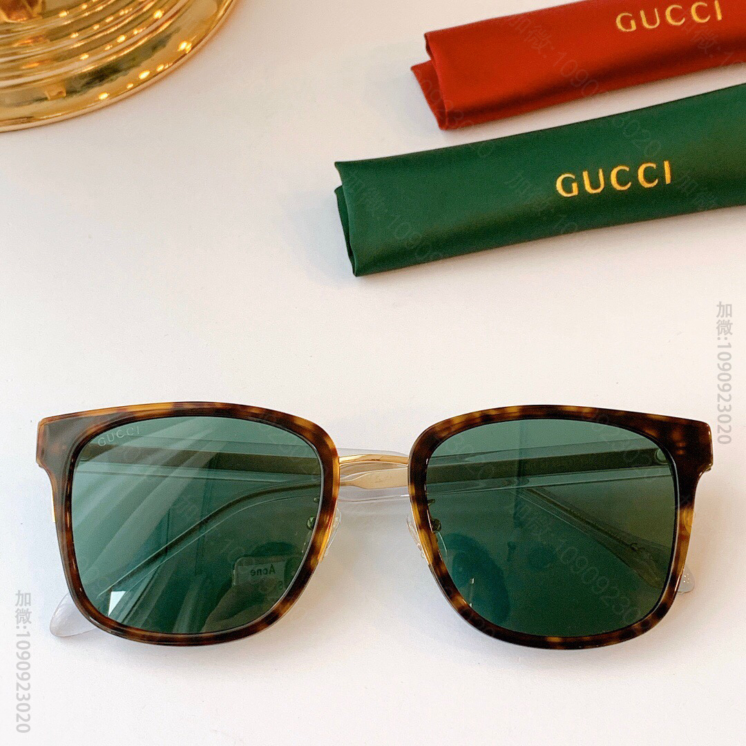 GUCCI古驰2023新品大方框方形墨镜太阳眼镜