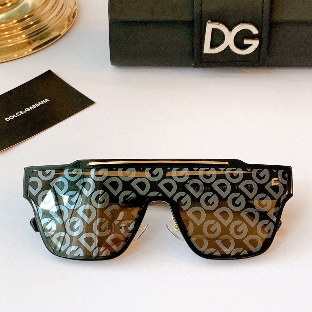 原单DG男女款眼镜 DG杜嘉班纳英文字母标识男女通用太阳眼镜 原单DG眼镜 