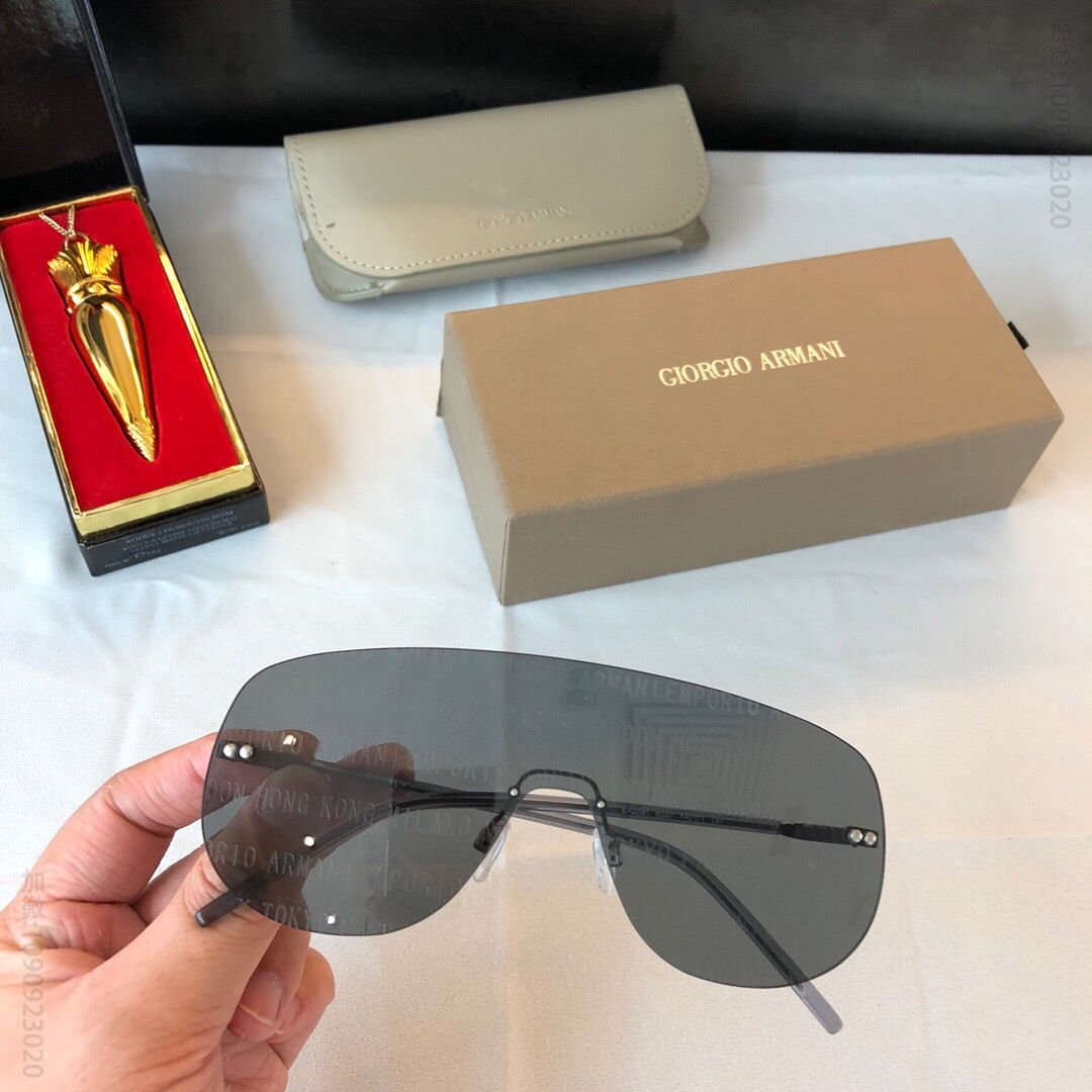 ARMANI阿玛尼大框连体墨镜男款方框太阳眼镜