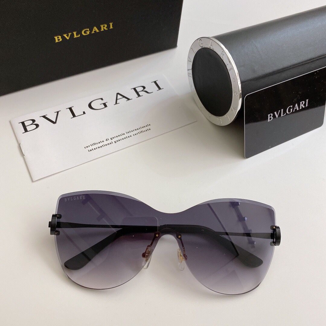 BVLGARI宝格丽独特精细镭射钻石设计女士太阳眼镜