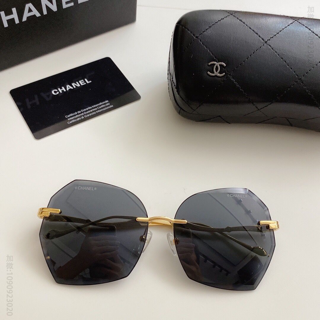 CHANEL香奈儿新品圆形框日常百搭系列女士太阳眼镜