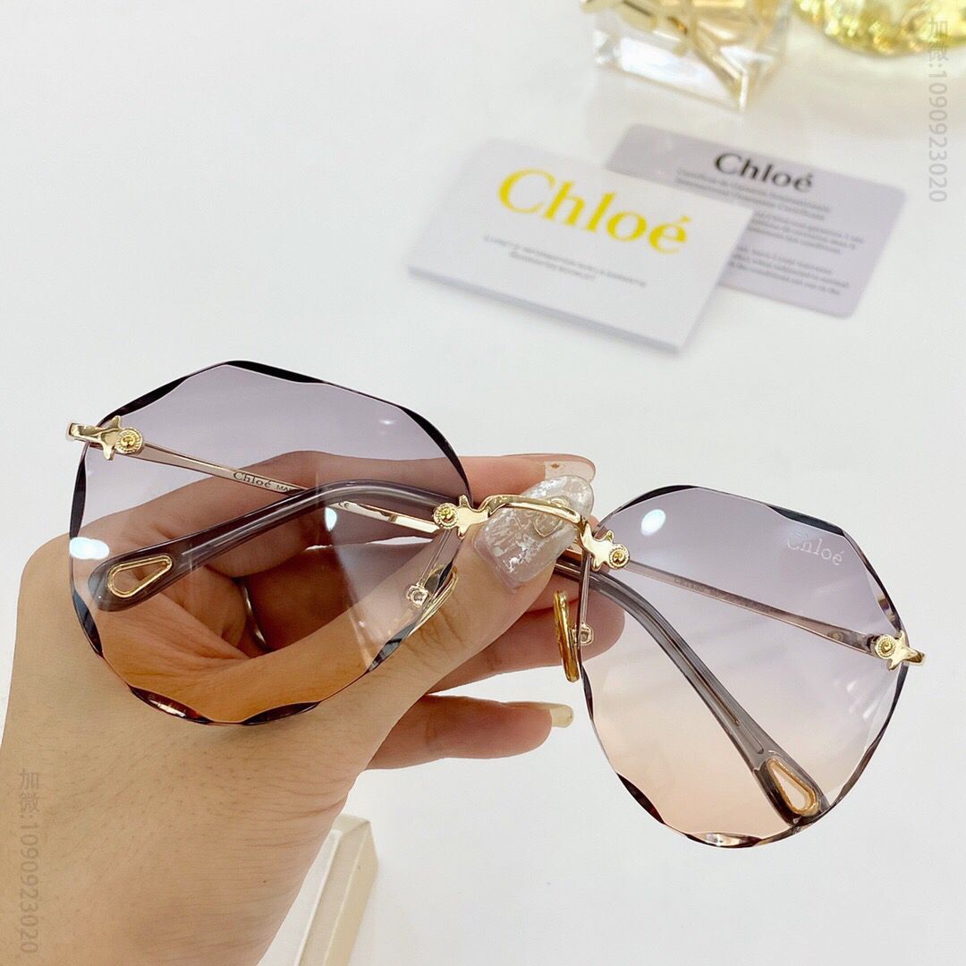 CHLOE克洛伊独特个性大框设计女士太阳眼镜