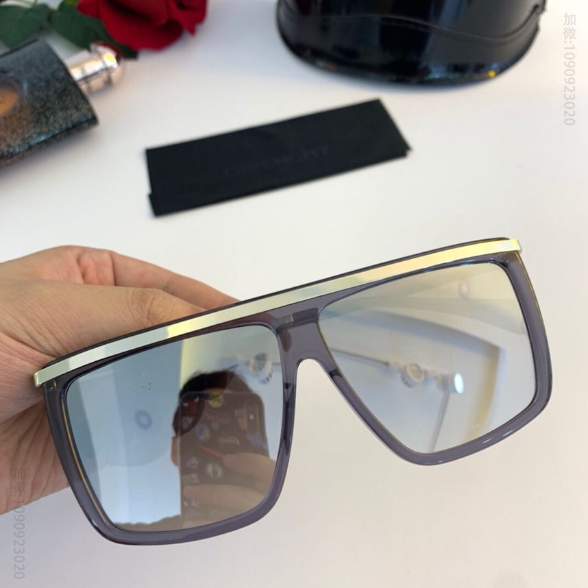 GIVENCHY纪梵希纤细金属几何线条男女通用太阳眼镜