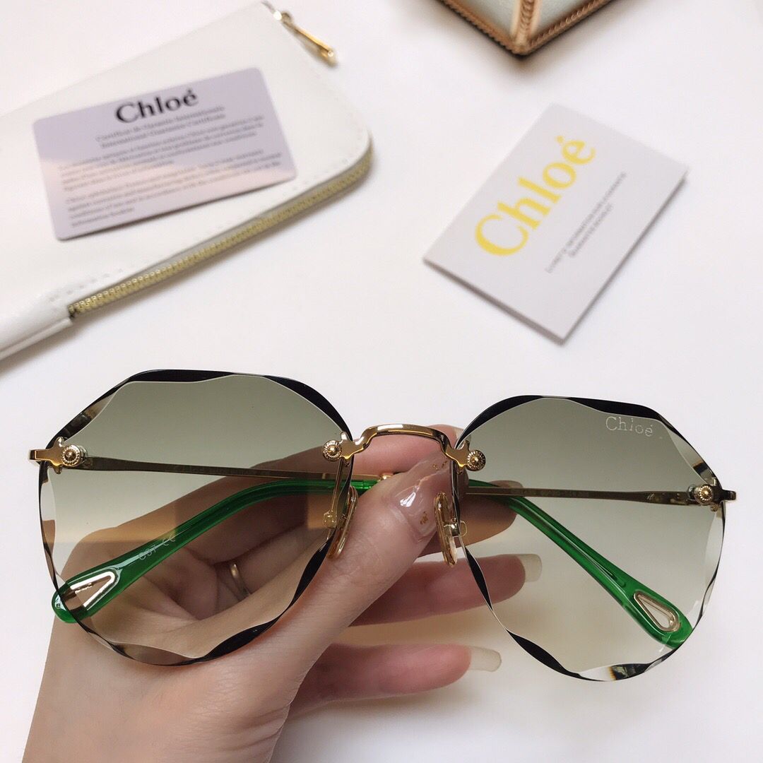 复刻克洛伊女款眼镜 CHLOE克洛伊独特个性大框设计女士太阳眼镜 复刻克洛伊眼镜 