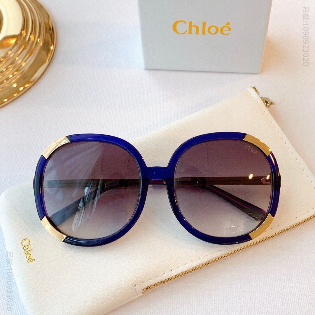 Chloè克洛伊镜片logo字样女士太阳眼镜CE5178