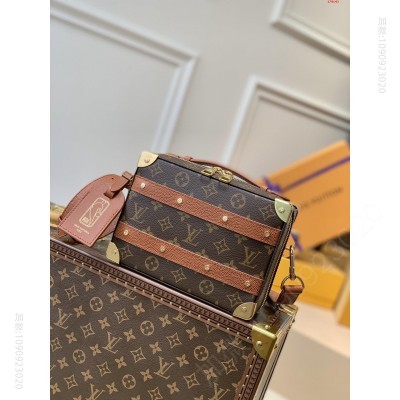 LVXNBA Handle Trunk 老花手袋 高仿LV老花