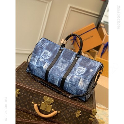 KEEPALL BANDOULIèRE 50 lv旅行包 高仿路易威登旅行袋