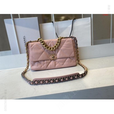 型号 1160 粉色 羊皮 Chane1秋冬19Bag 结合一切经典的枕头包 高仿香奈儿枕头包