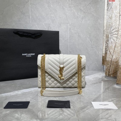 NEW 新颜色 ENVELOPE 中号 YSL信封包 高仿圣罗兰