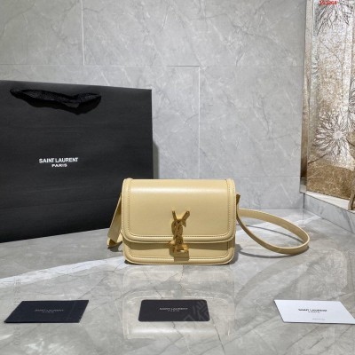 2023 IT BAG 意大利细牙签纹Box牛皮 高仿圣罗兰 原单圣罗兰包包