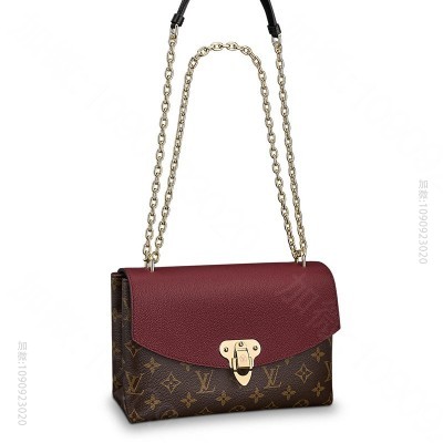 LV女包 LV Saint Placide 手袋 LV女包 LV链条包 紫色...