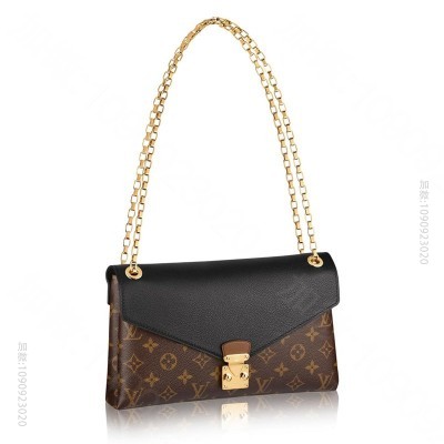 LV包包 LV PallasChain手袋 Monogram帆布女包 LV链...
