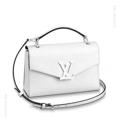 LV女包 LV POCHETTE GRENELLE 手袋 Epi牛皮女包 白色 高仿路易威登女包 一比一高仿LV包包
