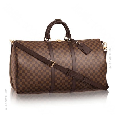 LV男包 LV Keepall 55 旅行袋 LV行李包 LV斜挎包 LV旅...