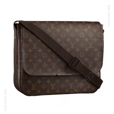 老花LV男包 LV Monogram老花男士斜挎包 LV斜挎包 LV时尚男包 中号 原单路易威登男包 高仿LV
