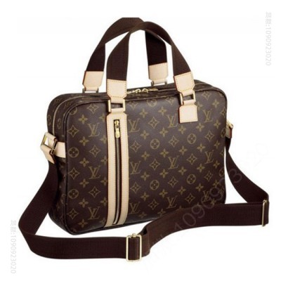 老花LV男包 LV SAC BOSPHORE 老花男包 LV手提公文包 LV单肩斜挎包 原单路易威登男包 高仿LV