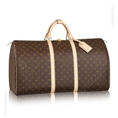 老花LV男包 LV KEEPALL 60 旅行袋 LV老花包 LV手提包 LV旅行包 原单路易威登男包 高仿LV