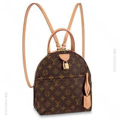 LV背包 LV MOON 双肩包 Monogram 帆布女包 LV背包 原单...
