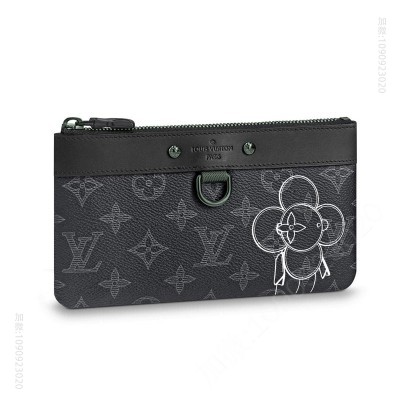 LV钱包 LV POCHETTE APOLLO 小号手袋 LV零钱包 LV吉祥物太阳花系列 原单路易威登钱夹 高仿LV女士钱包