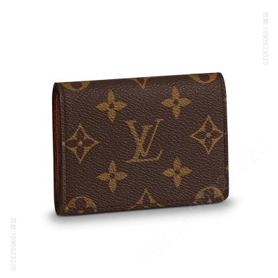 LV钱包 LV ENVELOPPE CARTE DE VISITE 名片夹 LV卡包 LV名片夹 老花 原单路易威登钱夹 高仿LV女士钱包