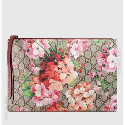 古驰 Gucci手拿包 Gucci女包 GG印花高级人造革手拿包 原单古奇