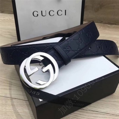 古驰女士皮带 GUCCI皮带 古驰腰带 官方同步 进口小牛皮 银色 原单古驰腰带 高仿古驰皮带 古驰女士腰带