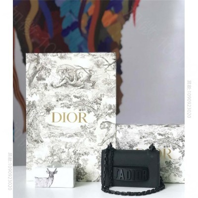 迪奥女包 迪奥女包 Dior链条包 哑光磨砂皮 Jadolr mini Di...
