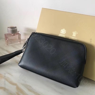 巴宝莉男包 Burberry新款男包 小牛皮London格纹 多功能 巴宝莉...