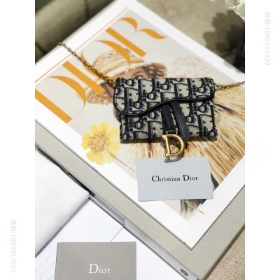 Dior/迪奥 Oblique 印花 Nano 马鞍手拿包 S5654CTZQ_M928