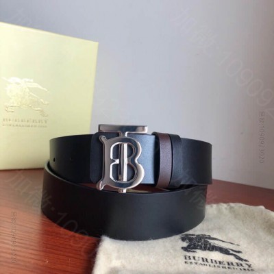 Burberrry. 博柏利 19新款TB专属标识 两面双绕腰带4.0cm
