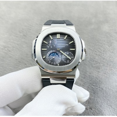 M033354_高仿百达翡丽手表 百达翡丽鹦鹉螺总裁PP5712GR系列腕表 V2版真动能机芯