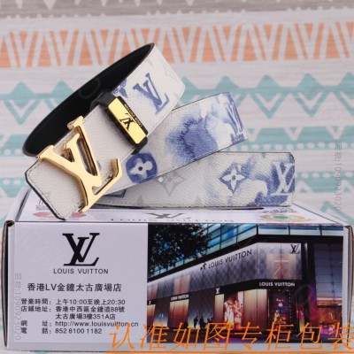 Louis Vuitton路易威登 原单牛皮腰带
