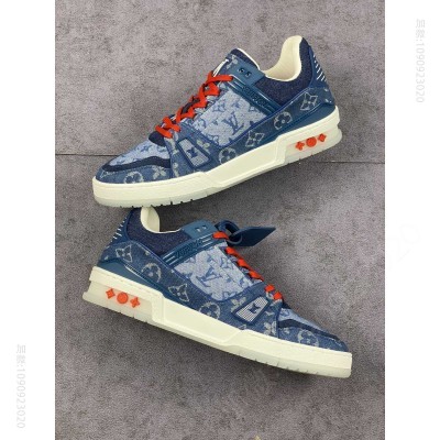 路易威登Louis vuitton Trainer Sneaker Low休闲运动文化百搭篮球板鞋