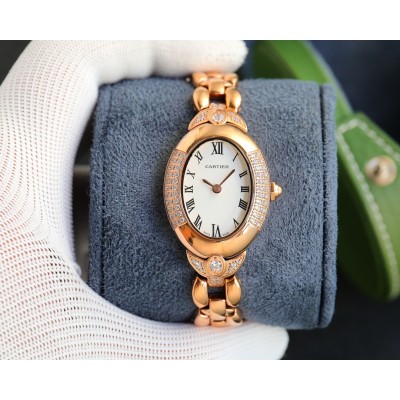 高仿卡地亚女表-Cartier镂空托月盘的卡地亚沙特限量版腕表