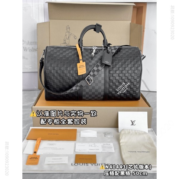 N40443 LV KEEPALL BANDOULIÈRE 50 travel bag