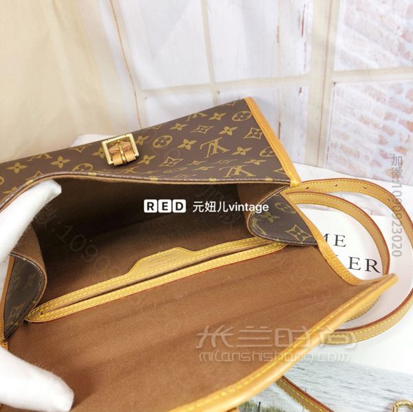 LV中古包邮差包小号！宇博同款！Vintage届的美品！ 这个包是小号哟！很稀少-高仿lv女包价格及图片_高仿包包