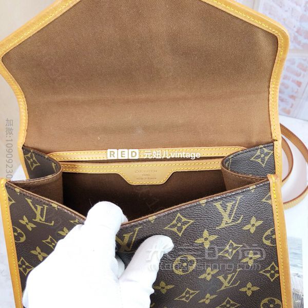 LV中古包邮差包小号！宇博同款！Vintage届的美品！ 这个包是小号哟！很稀少-高仿lv女包价格及图片_高仿包包