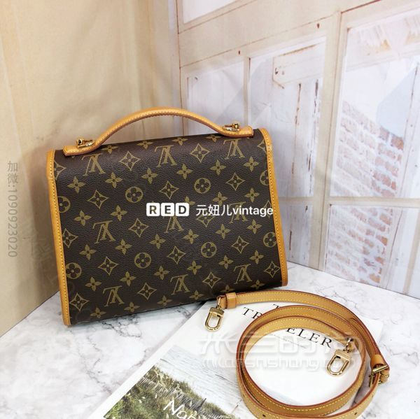 LV中古包邮差包小号！宇博同款！Vintage届的美品！ 这个包是小号哟！很稀少-高仿lv女包价格及图片_高仿包包