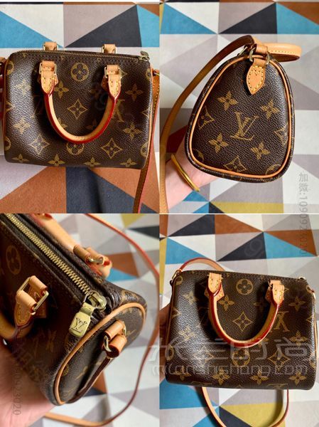 LV nano speedy使用率最高的一个小包～-lv正品价格_高仿包包