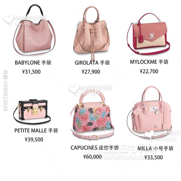 穿搭 Lv粉色包包大全路易威登 Louis Vuitton_高仿包包