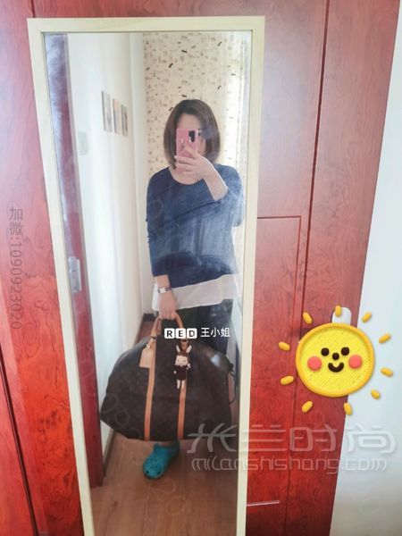 这次去东京的时候 本来想中古店淘一个LV的老花keepall旅行袋_高仿包包