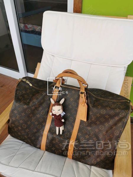 这次去东京的时候 本来想中古店淘一个LV的老花keepall旅行袋_高仿包包